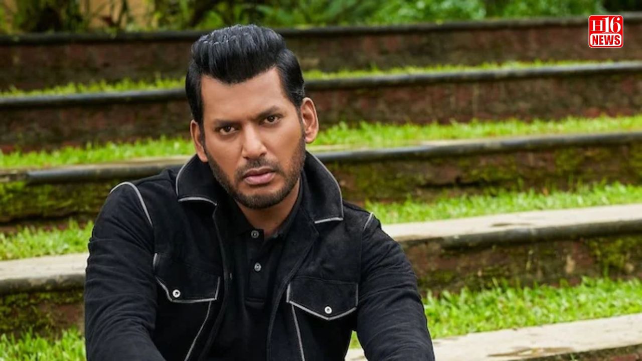 Tamil actor Vishal rushed to hospital after collapsing on stage